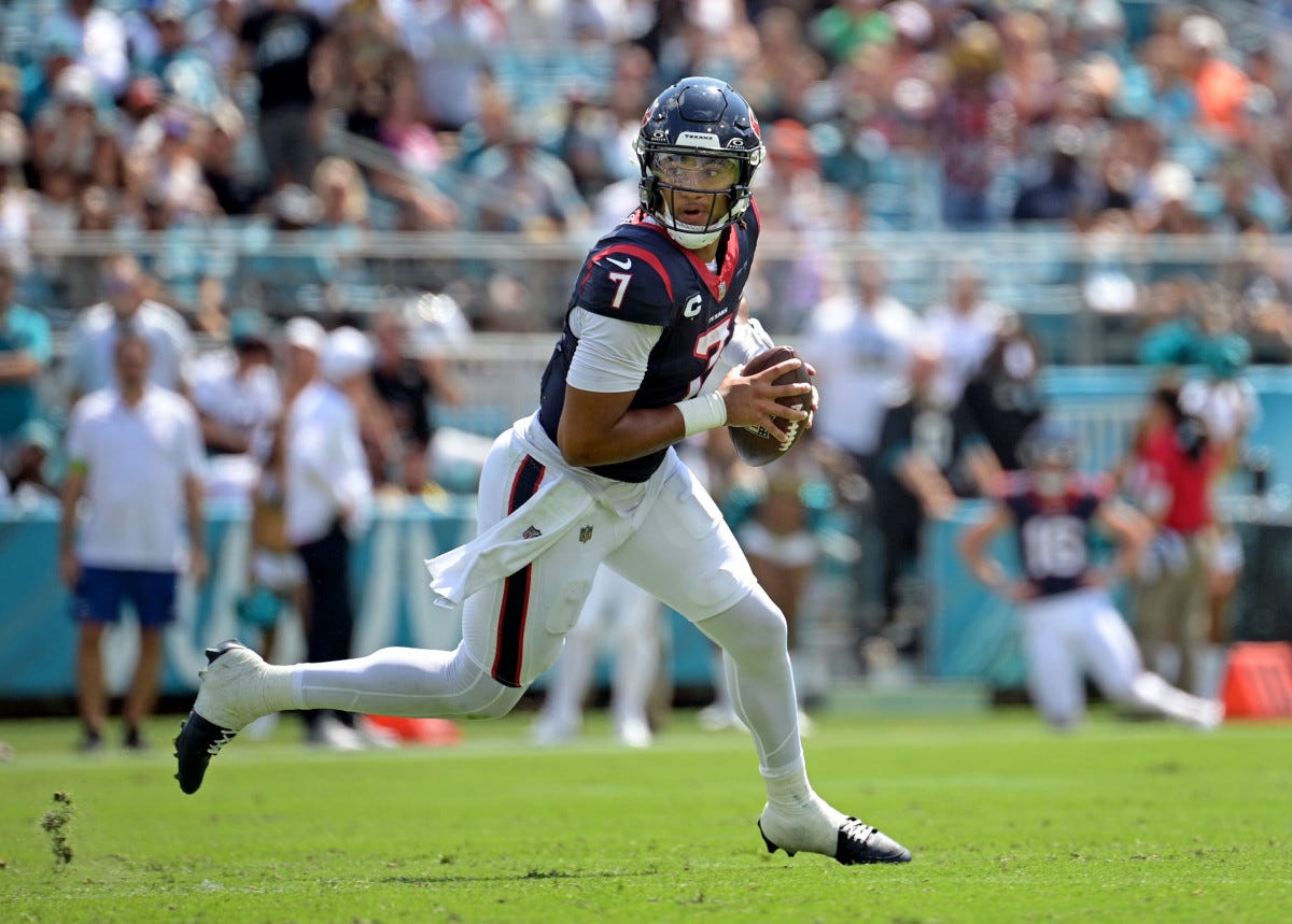 Houston Texans QB C.J. Stroud Playing 'Lights Out' After Learning Moments  In OTAs - Sports Illustrated Houston Texans News, Analysis and More
