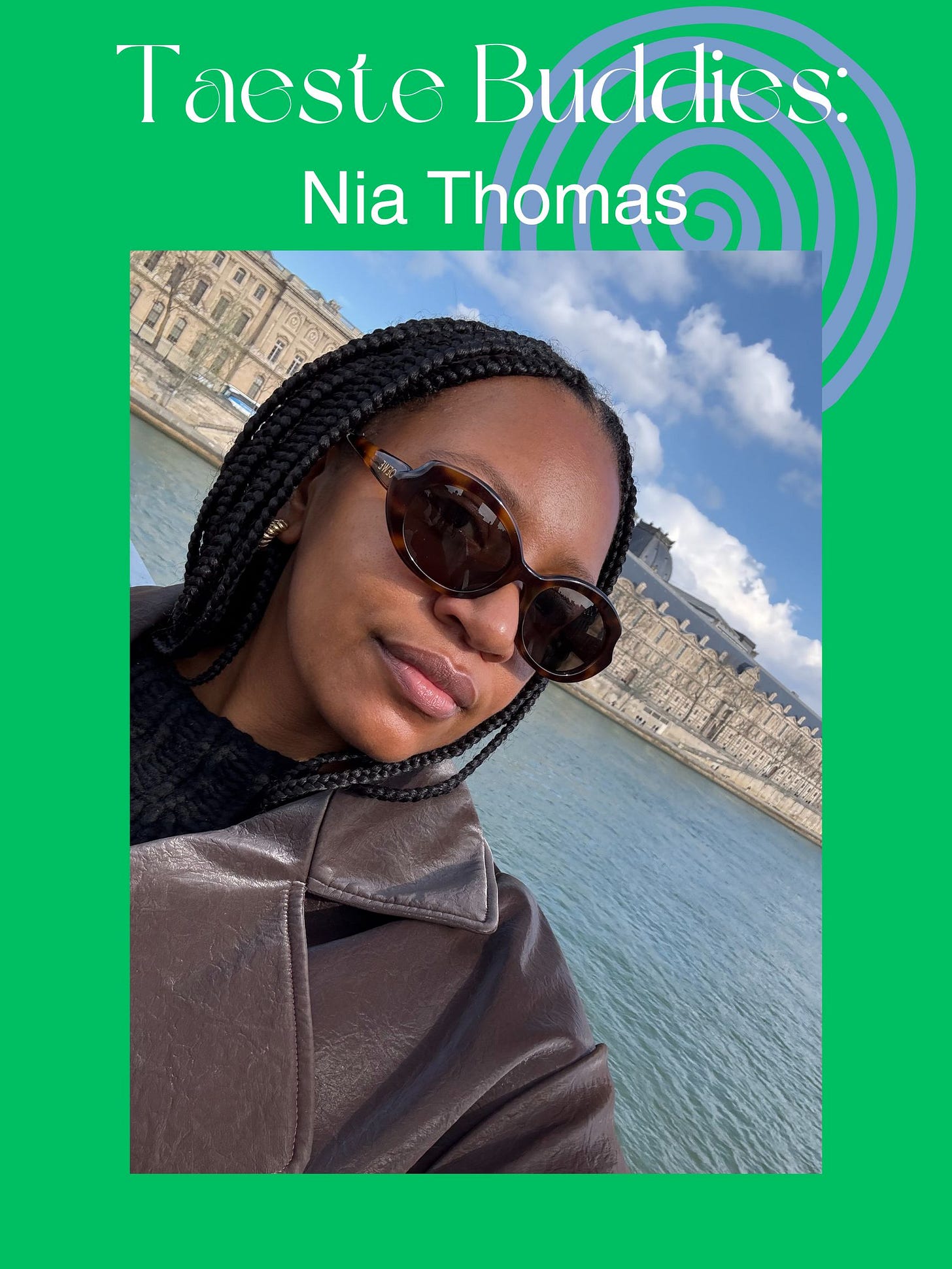 Nia Thomas interview for Taeste Bud
