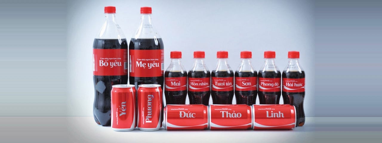 Campaign: Coca-Cola - Share a Coke