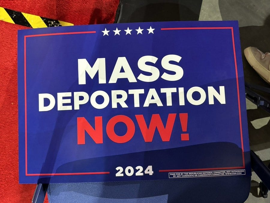 Wednesday Was 'Mass Deportation Now!' Night At The RNC, Everything ...