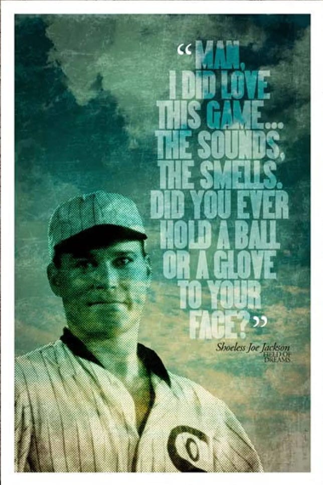 Movie poster for "Field Of Dreams"