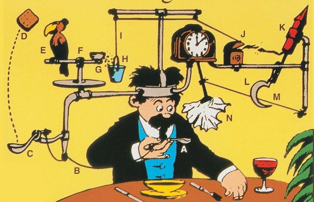The Art of Rube Goldberg: Why do simple when it can be complicated ...