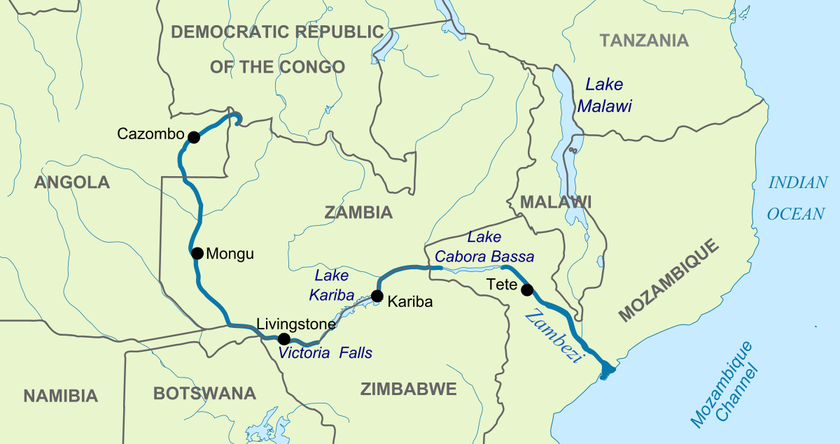 Zambezi River - Simple English Wikipedia, the free encyclopedia