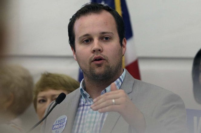 josh duggar child molestors get no respect