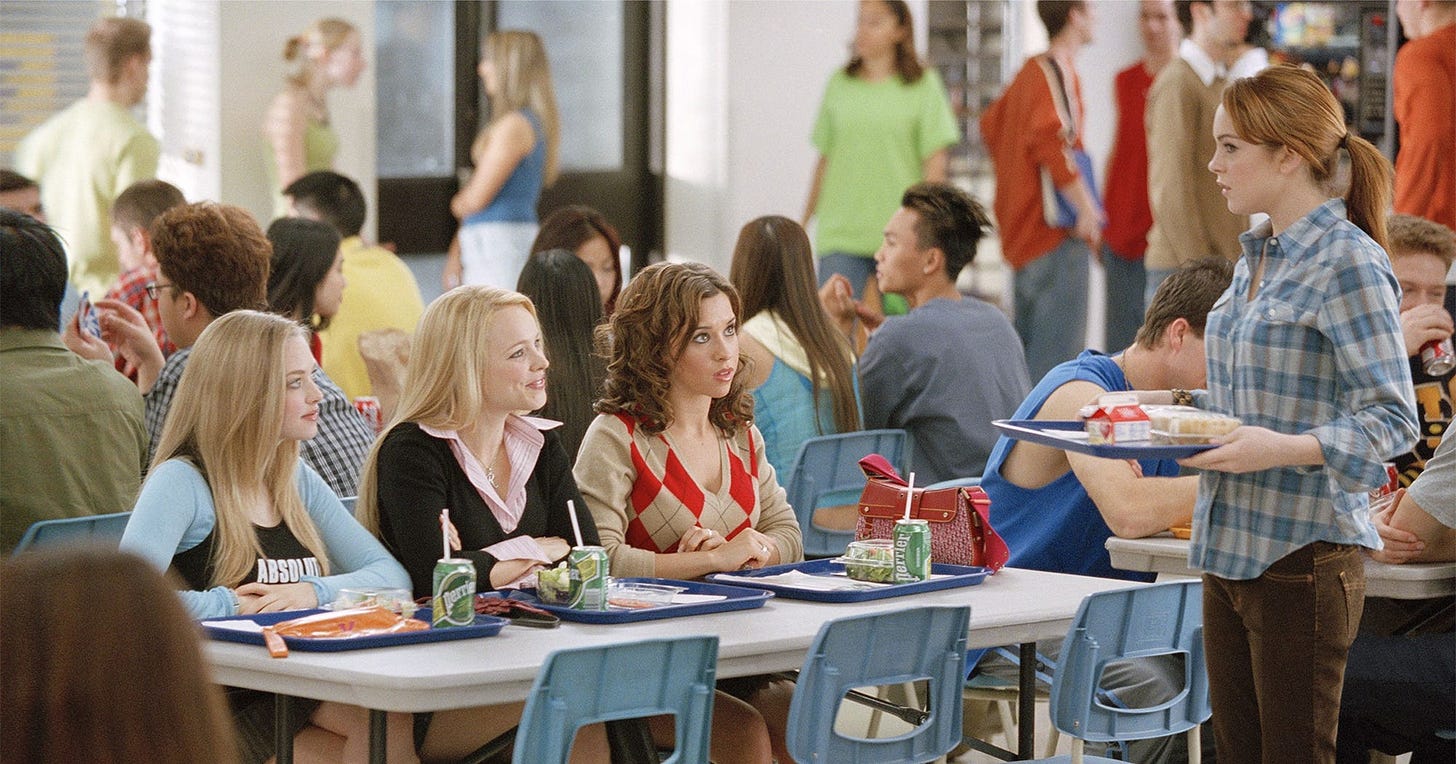 Why The Mean Girls Cafeteria Scene Has Aged Horribly