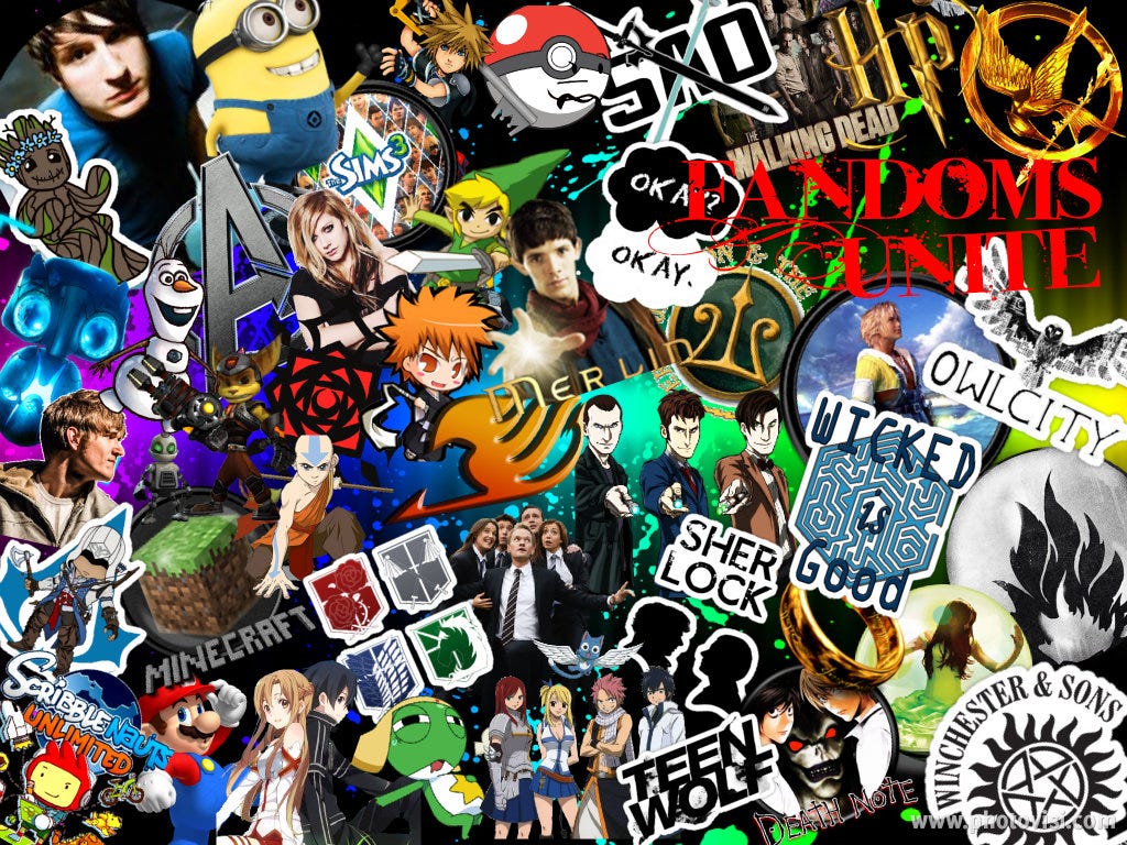 Fandom Wallpaper 4 by OwlOdyssey on DeviantArt