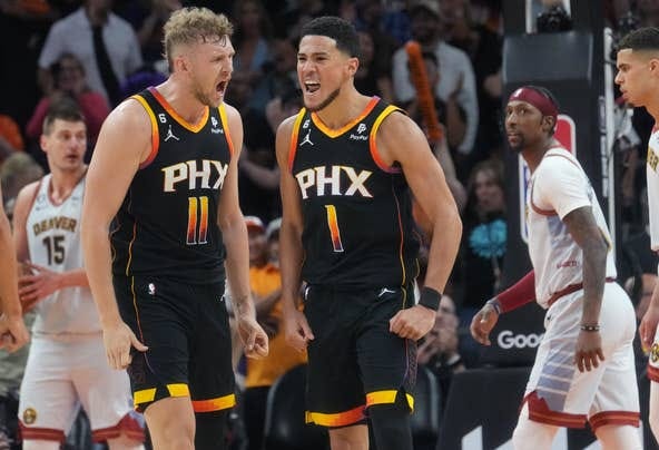 Photos; Phoenix Suns-Denver Nuggets playoffs, Game 3
