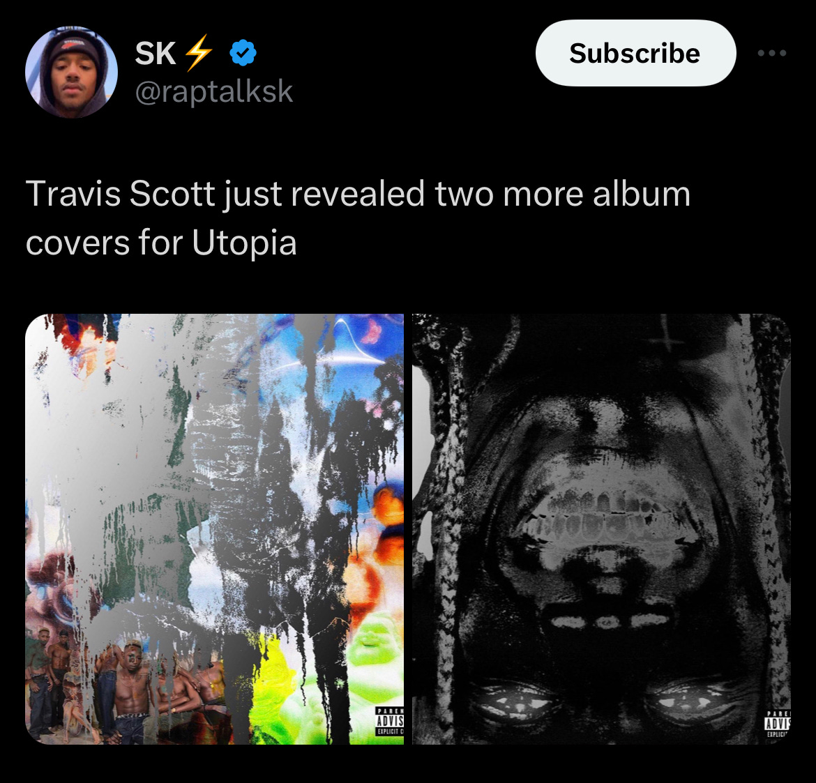 Travis Scott to Unveil His New Album 'Utopia' With a Performance
