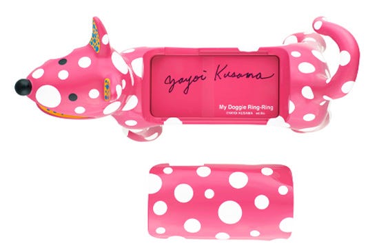 yayoi kusama limited edition mobile phones