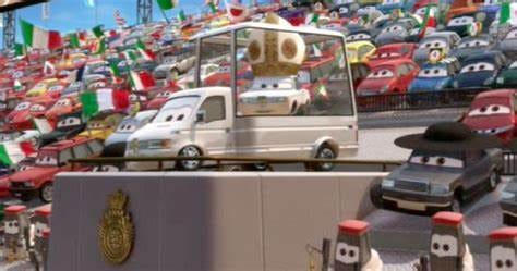 Dan the Pixar Fan: Cars 2: Pope Pinion IV