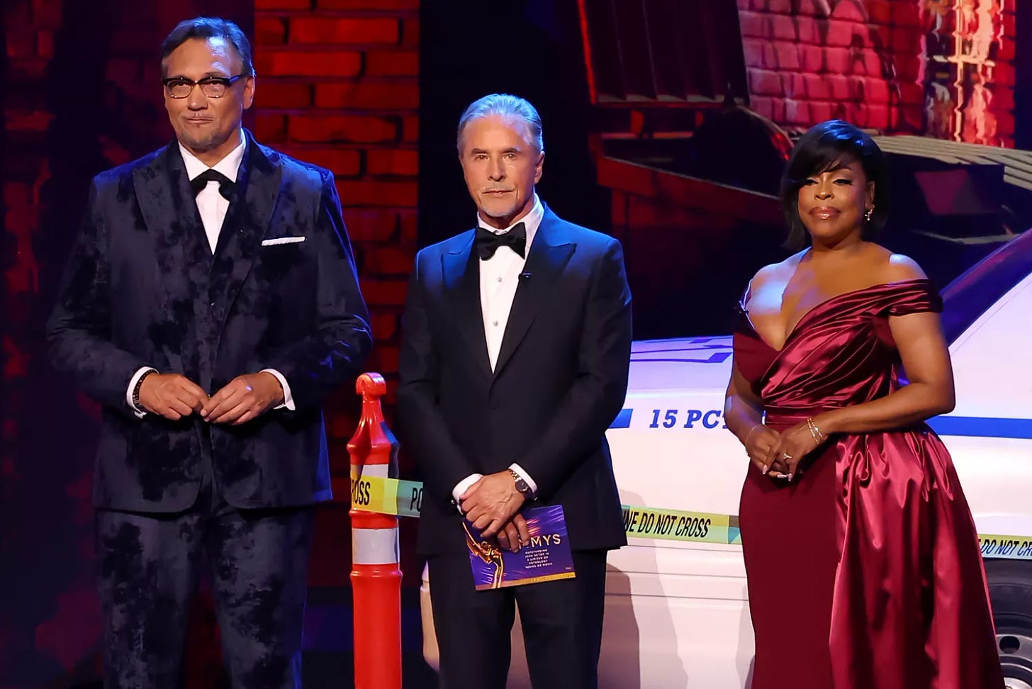 Jimmy Smits, Don Johnson, and Niecy Nash-Betts at the 2024 Emmys