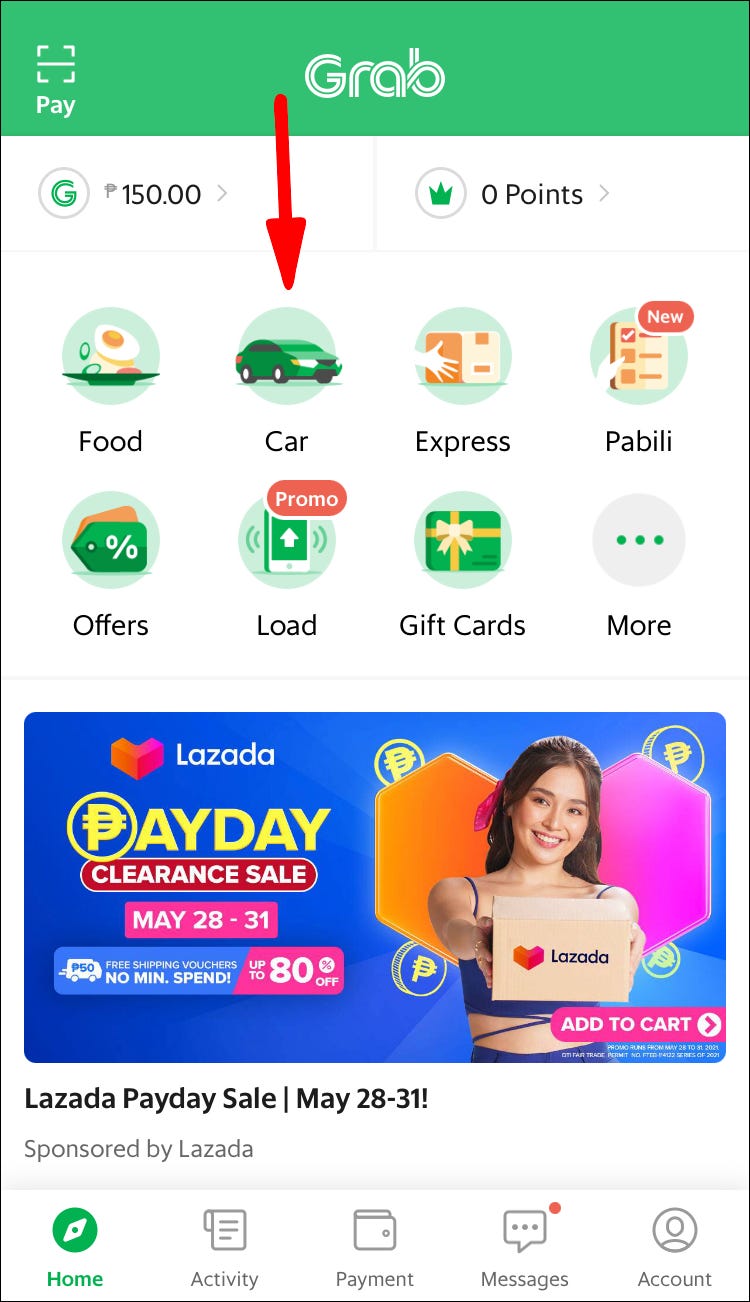 How to Pay Cash With Grab