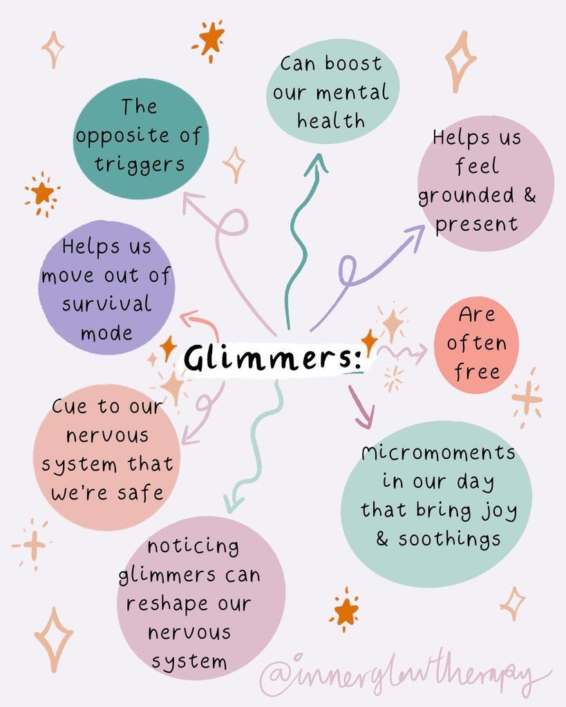 Glimmers: what are they, how to spot them and how can they make us happier?  | HELLO!