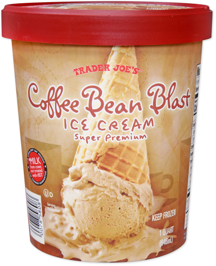Coffee Bean Blast Ice Cream | Trader Joe's