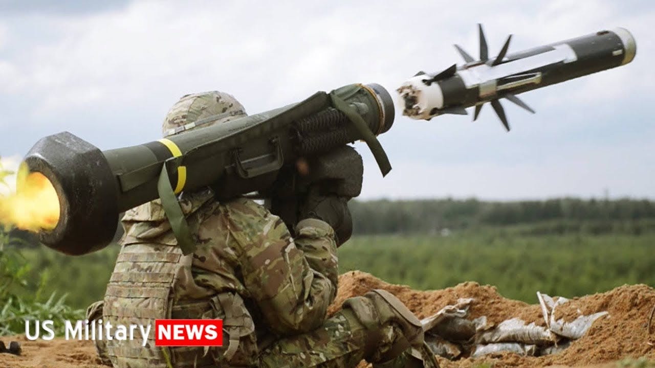 How Powerful is Javelin Anti-Tank Missile - YouTube