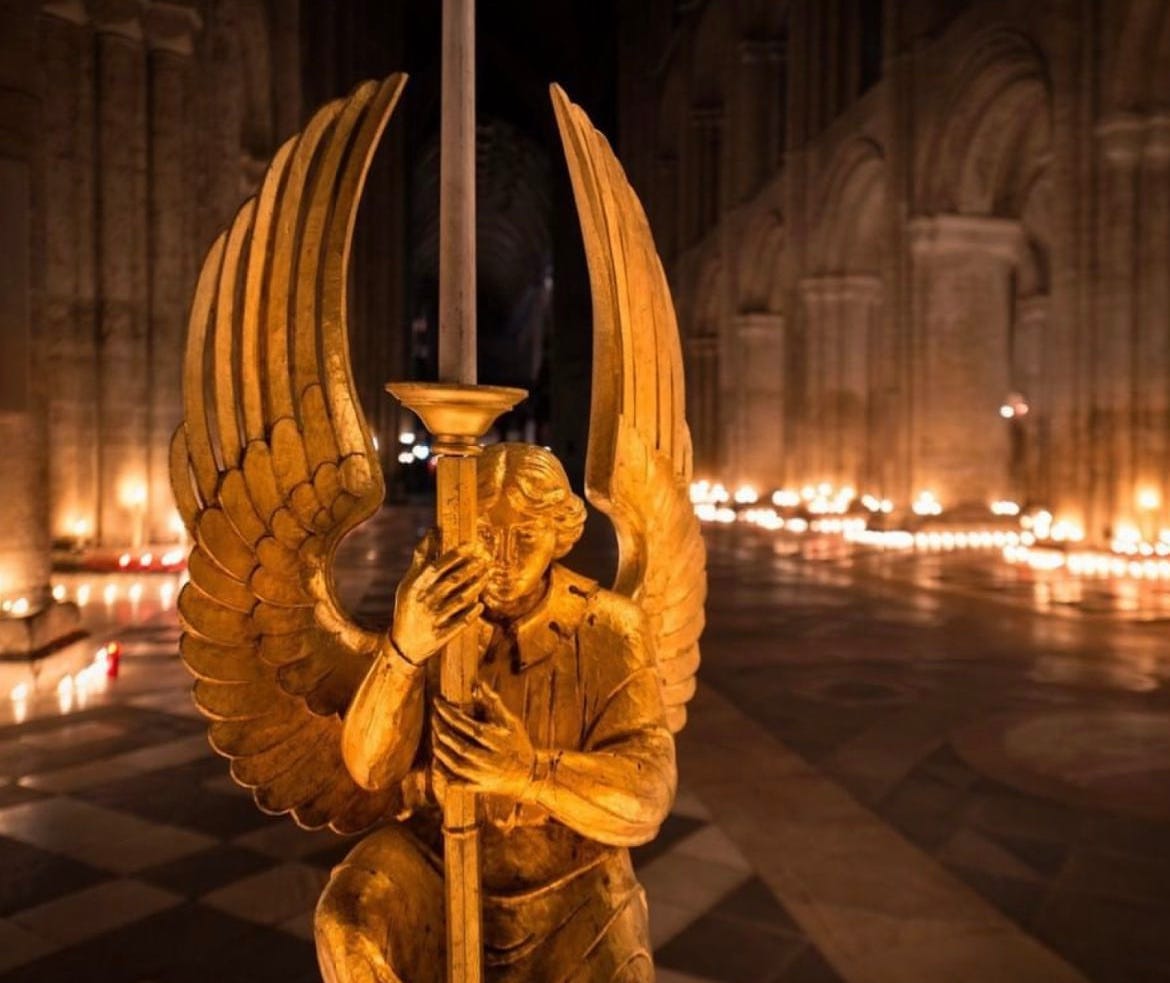 Ely Cathedral at Candlemas. Photo from Ely Cathedral.org