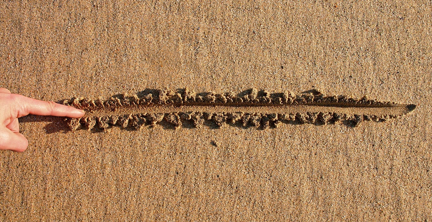 Draw Your Line in the Sand. It's your life. Start setting some… | by Gary  Ryan Blair I Growth Hacking Aficionado | Mind Munchies | Medium