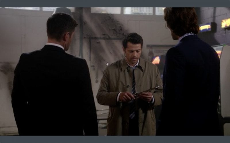 supernatural 1210 fbi suits castiel