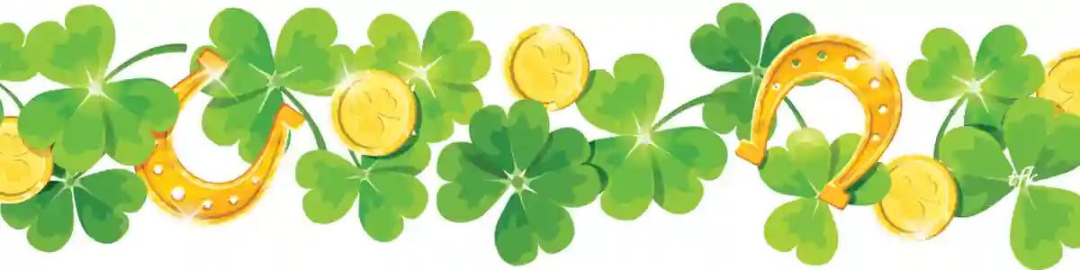 shamrock garland