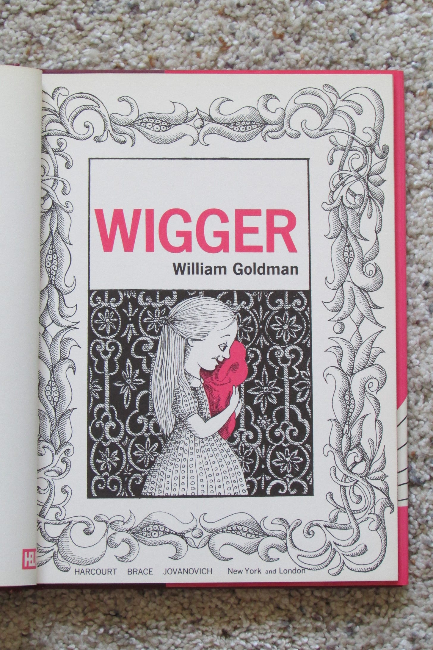 Wigger by Goldman, William: Fine Hardcover (1974) 1st Edition | Magus Books  of Sacramento