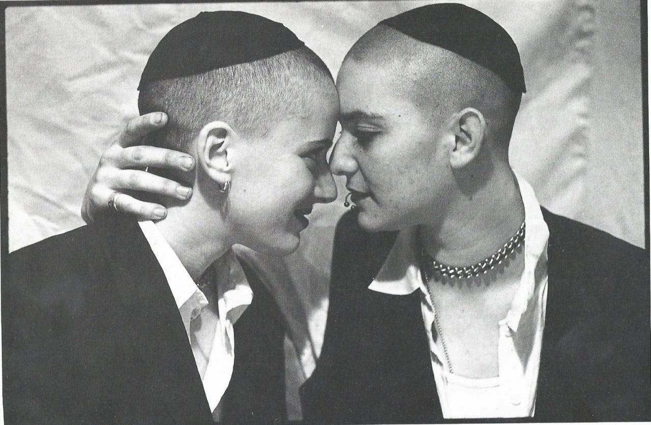 Chloe Sherman, Jew Dykes: Ali and Tai, 1994