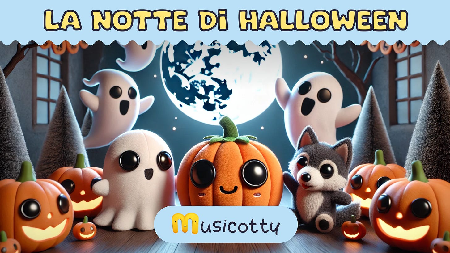 Prepara le zucche, la Notte di Halloween è arrivata! Canzoni e musica per bambini