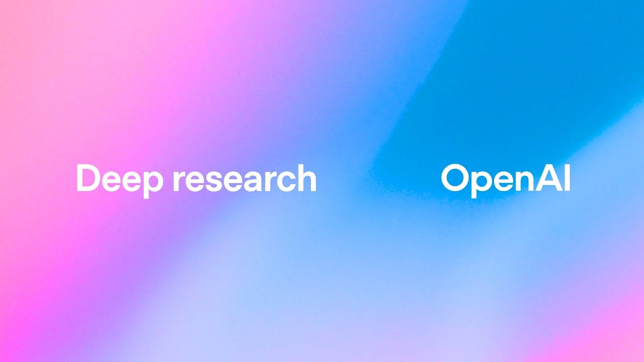 Introduction to Deep Research from OpenAI [LIVESTREAM] - Community - OpenAI  Developer Community