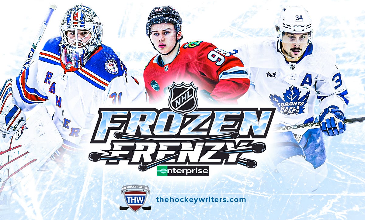 NHL Frozen Frenzy Igor Shesterkin, Connor Bedard, Austin Matthews