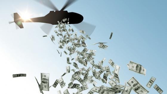 Breaking the taboo: The political economy of COVID-motivated helicopter  drops | CEPR
