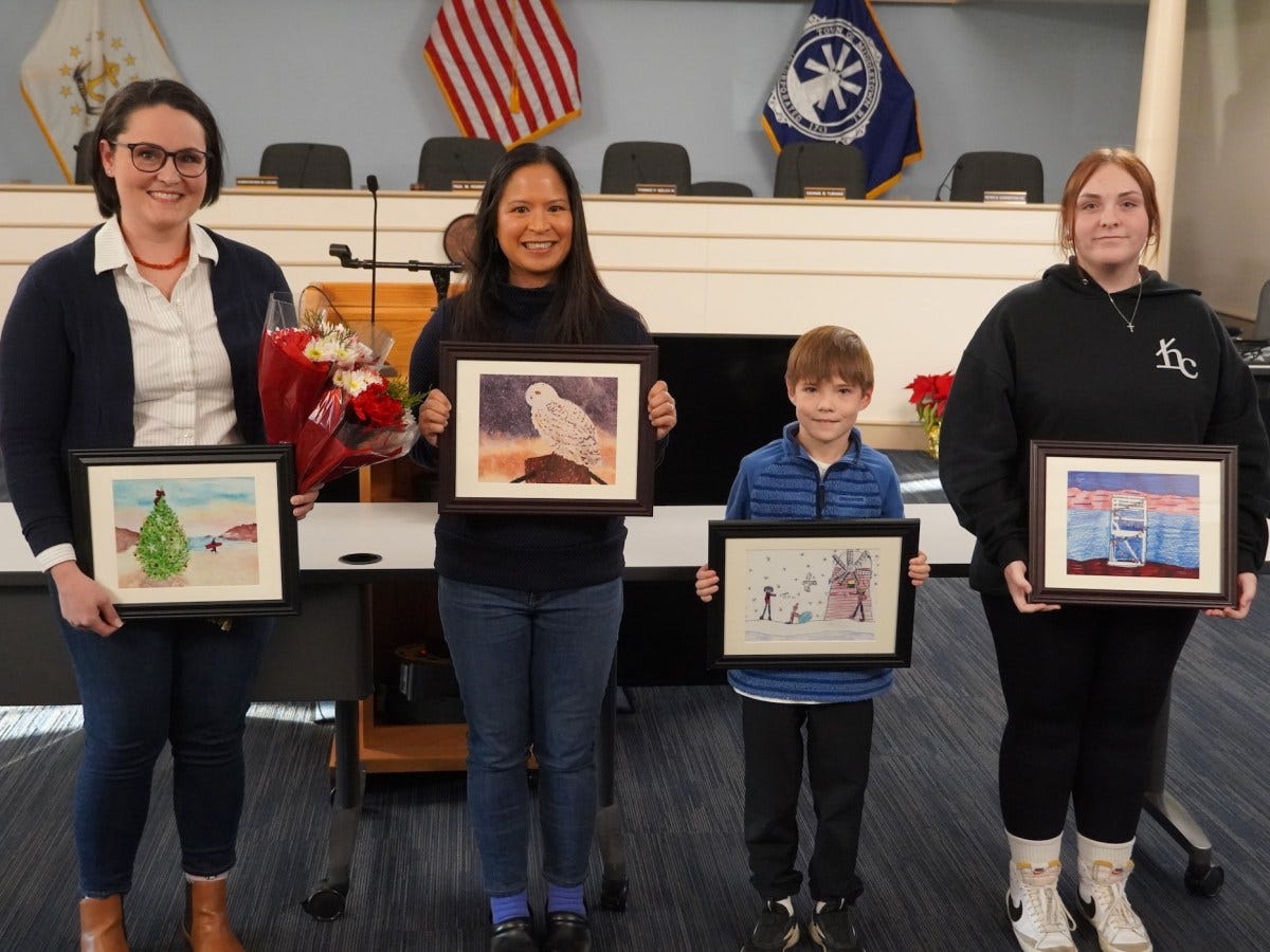 Town of Middletown announces winners of Holiday Card Art contest