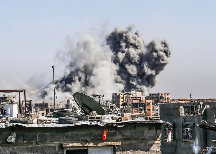 May be an image of oil refinery and text