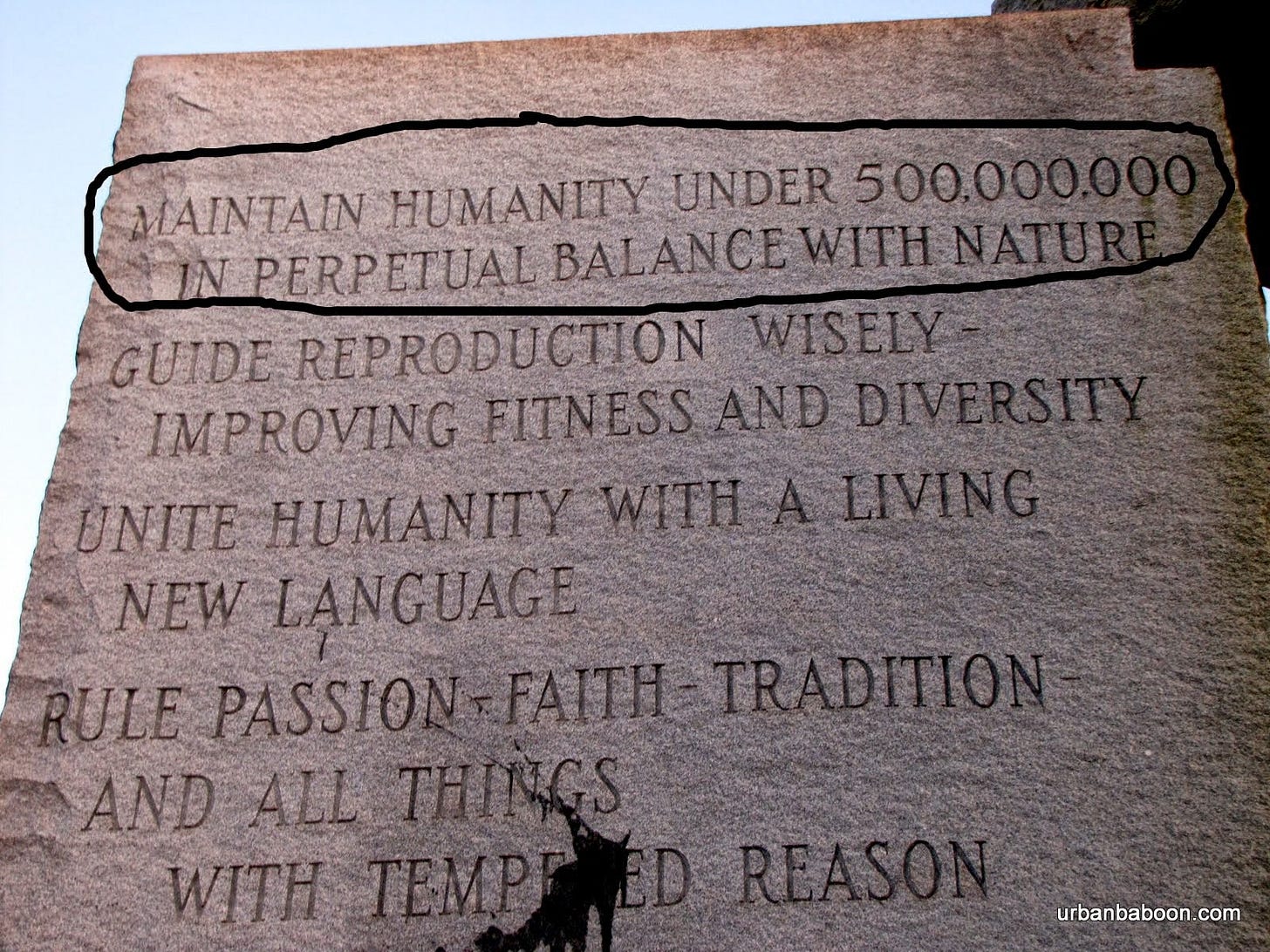 News Man: Georgia Guidestones, The Missing Stone Now In Place "2014″