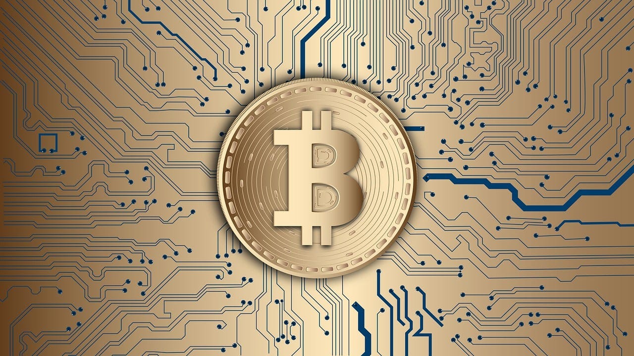 Free bitcoin cryptocurrency crypto illustration