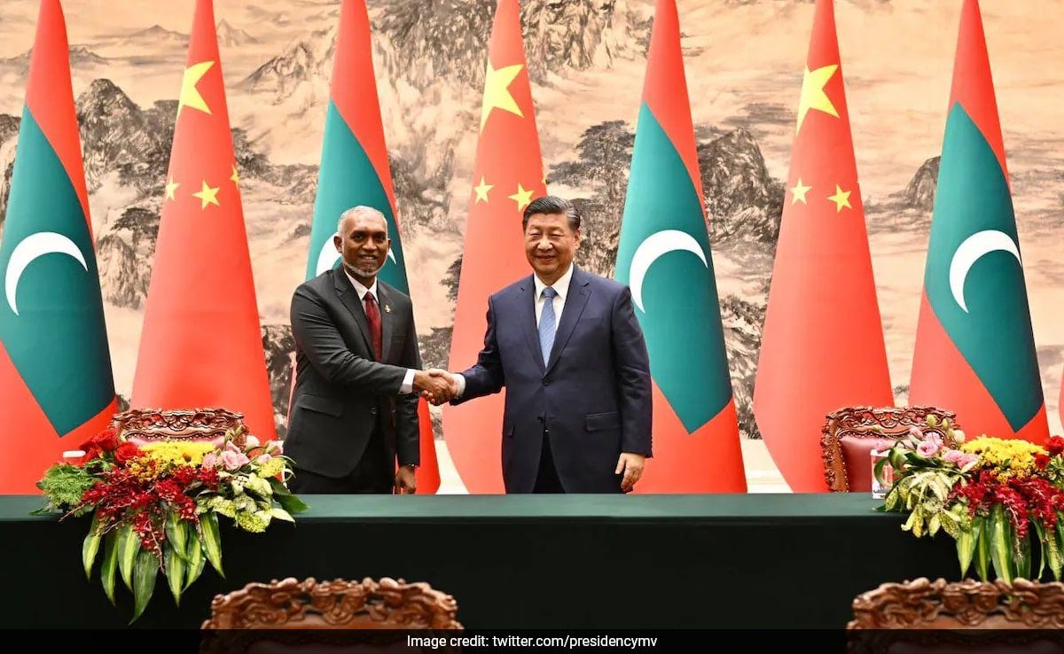Maldives, China Sign 20 Agreements After Mohamed Muizzu-Xi Jinping Meeting  Amid Diplomatic Row With India