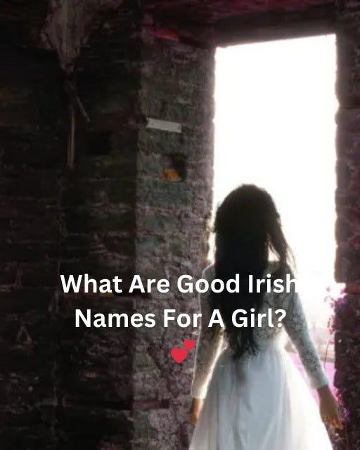 May be an image of 1 person, harp and text that says "What Are Good Irish Names For A Girl?"