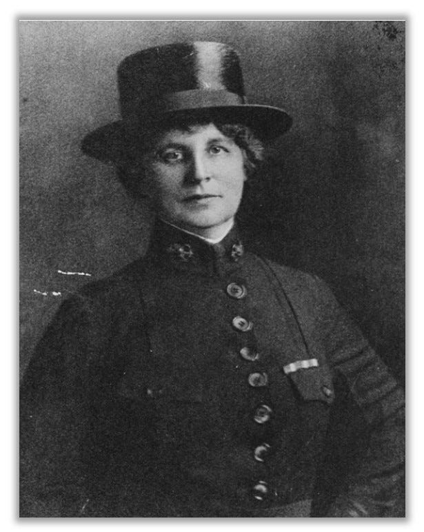 Headshot of Lenah Higbee, in uniform.