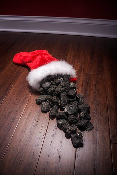 Coal In Stocking Stock Photos, Pictures & Royalty-Free Images - iStock