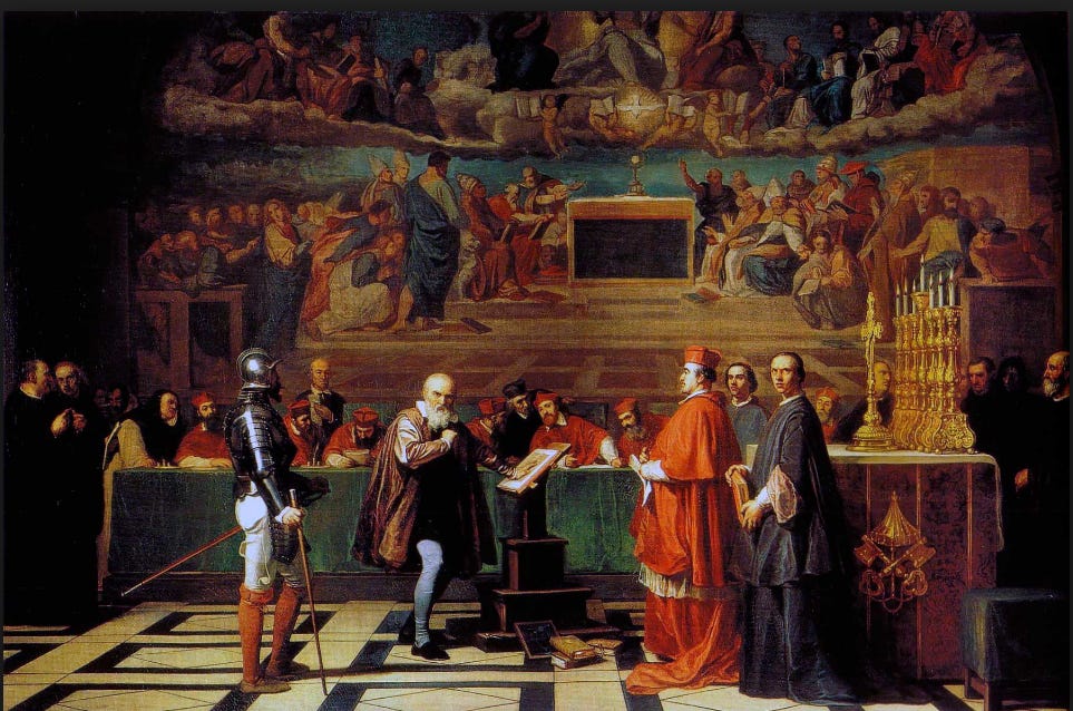Intro To Art: Galileo facing The Inquisition!