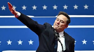 Musk repeatedly makes gesture likened ...