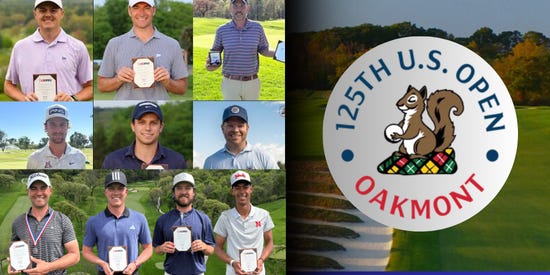 Amateurs who advanced from the 2025 U.S. Open Local Qualifying