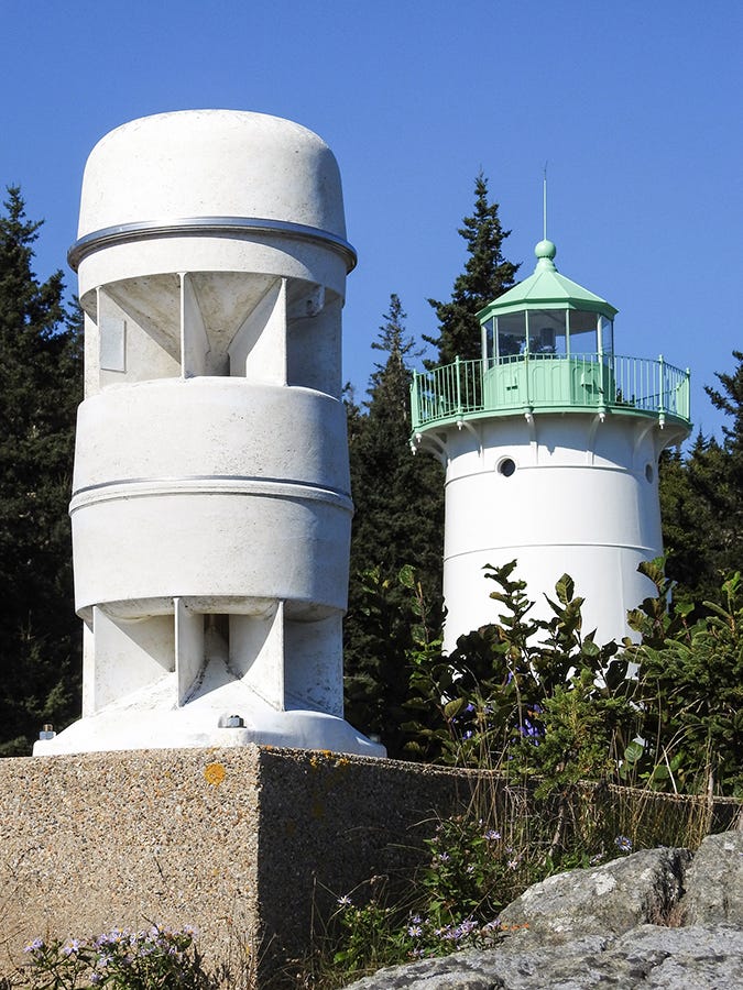 FA-232 sound signal at Little River Lighthouse