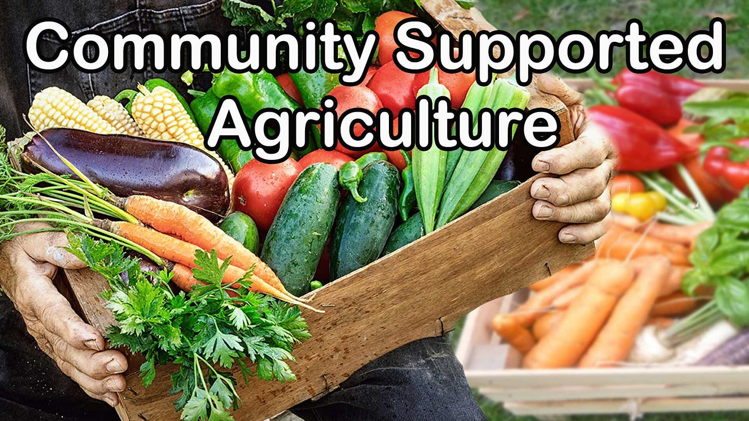 Community Supported Agriculture - Modern Farming