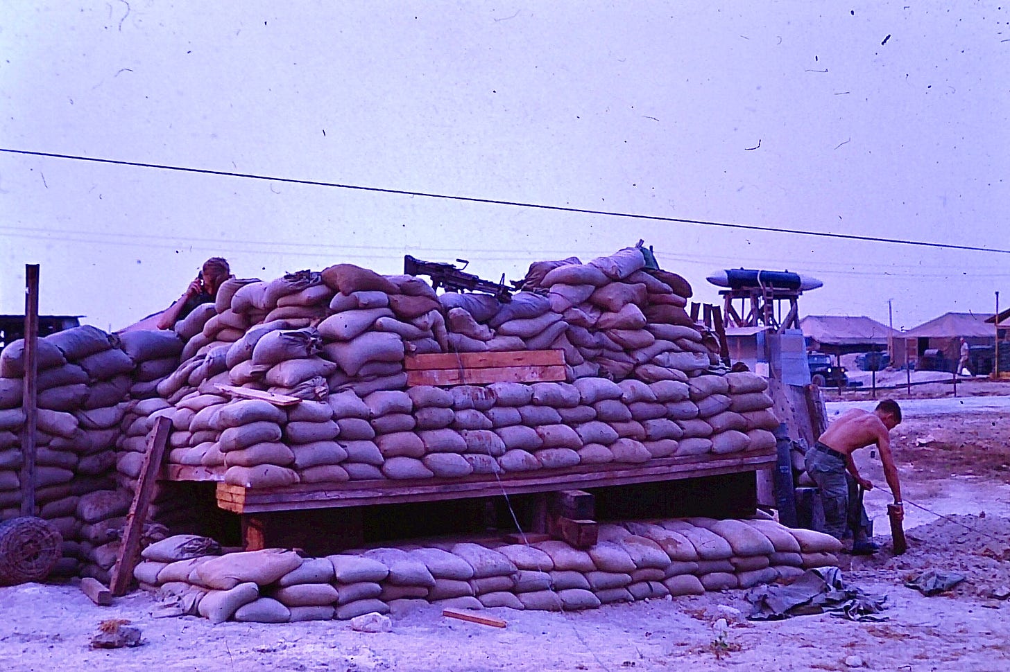 On the bunker line - Cu Chi, Vietnam