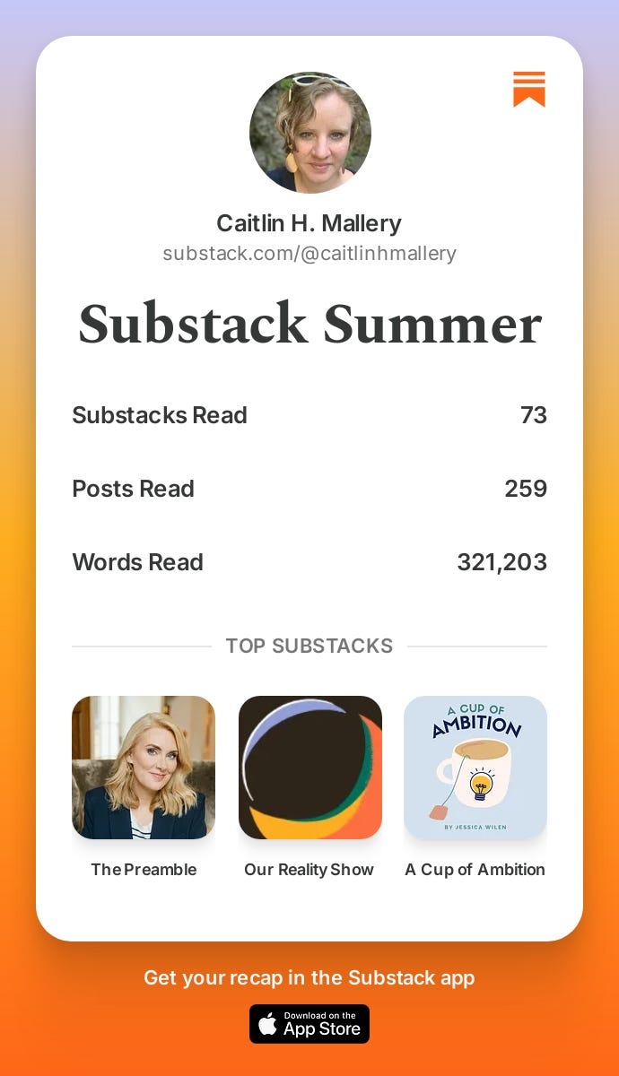 Substack Summer