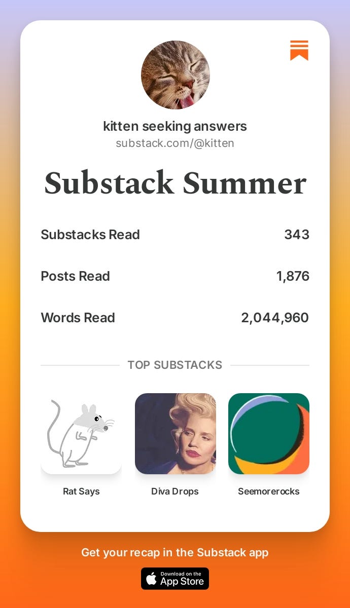 Substack Summer