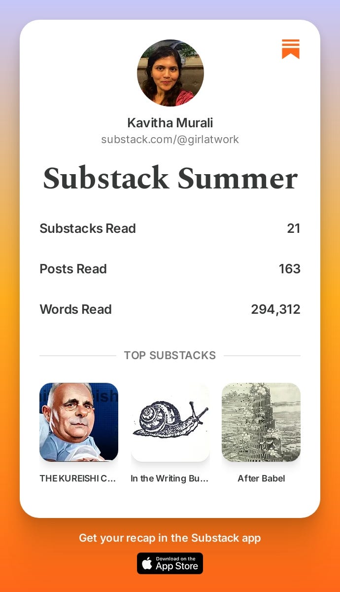 Substack Summer
