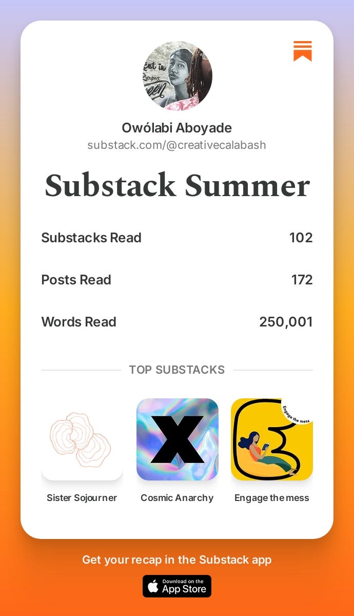 Substack Summer