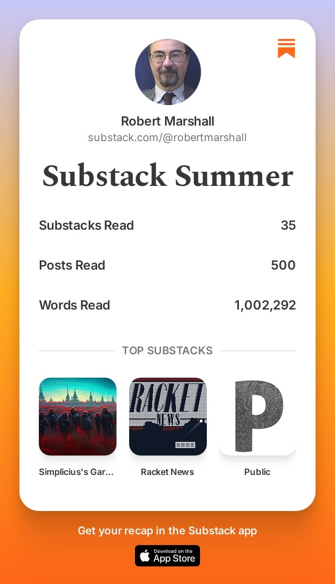 Substack Summer