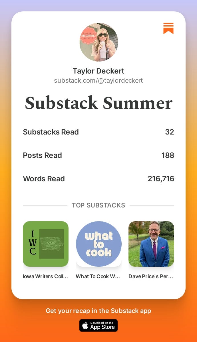 Substack Summer