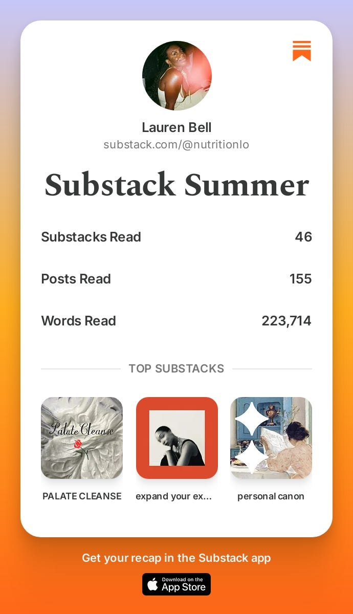 Substack Summer